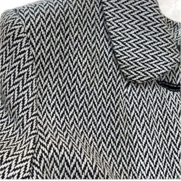 Tweed blazer New York & Co black white womens Sz M - Picture 7 of 9